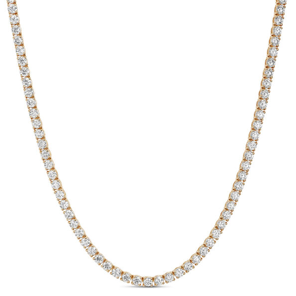 Diamond V Initial Letter Pendant 14K White Gold, Women's Necklace, by Ben Bridge Jewelers