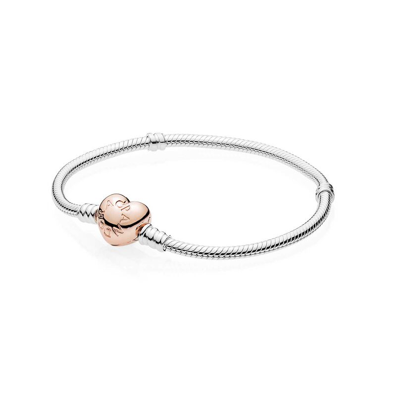 Pandora Heart Clasp Silver Bracelet