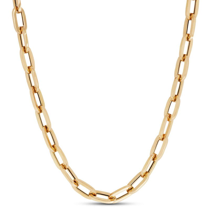 Roberto Coin Classic Oro Collar Necklace, 18K Yellow Gold image number 0