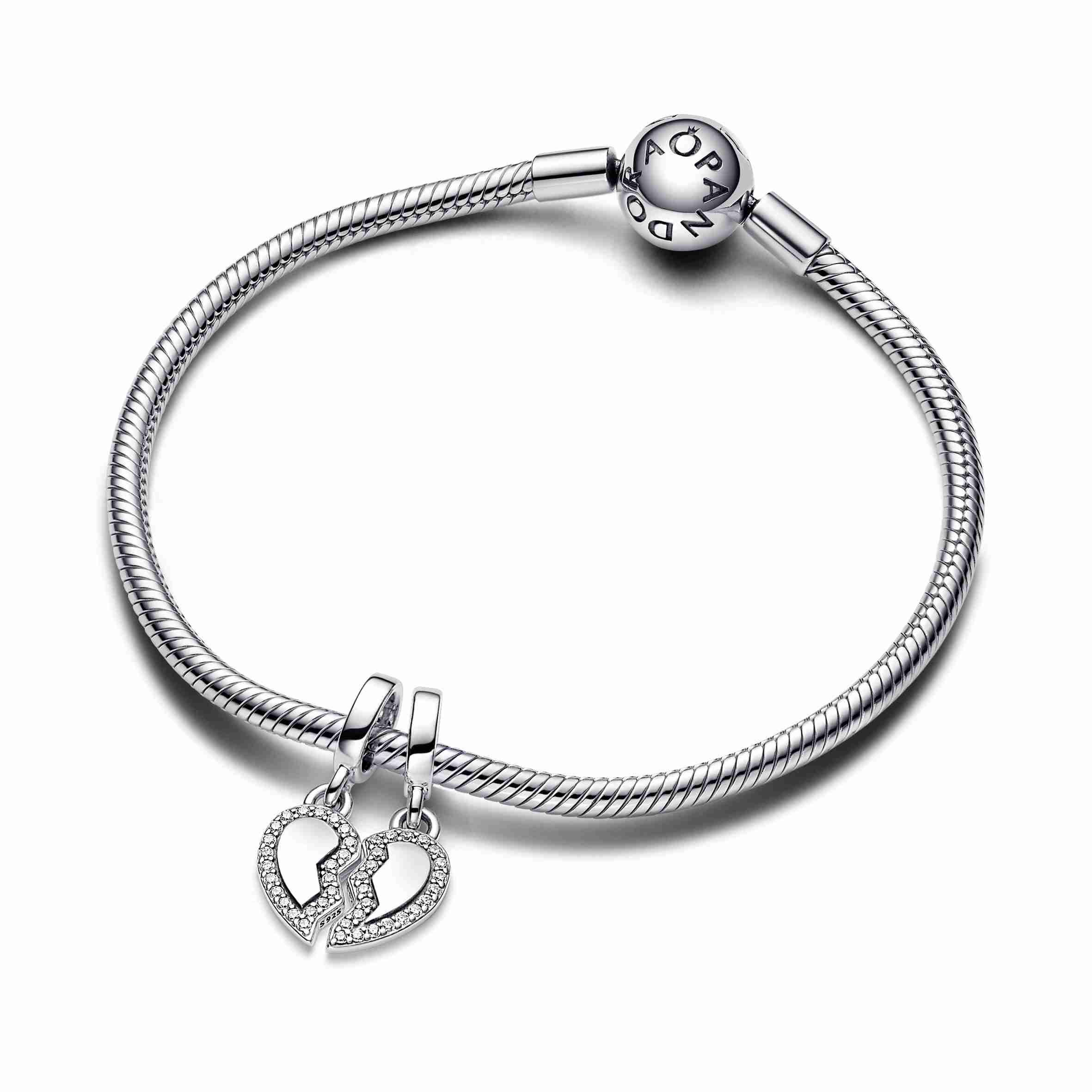 Pandora Friends Splittable Heart Dangle Charm