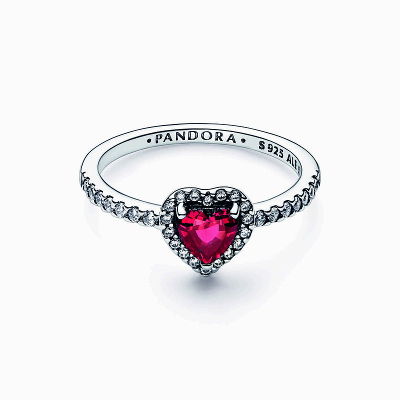 Elevated Heart Ring