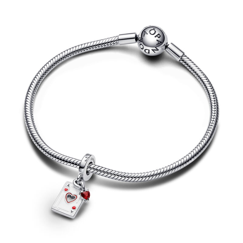 Pandora Disney Villains Queen of Hearts Double Dangle Charm image number 2