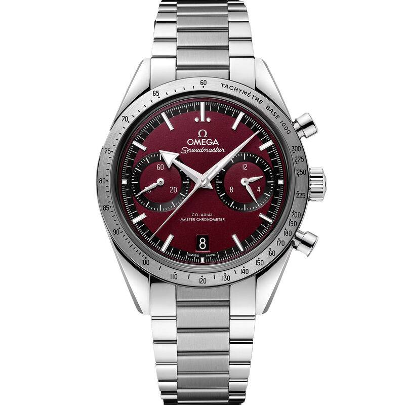 OMEGA Speedmaster '57 Burgundy Dial Watch, 40.5mm image number 0