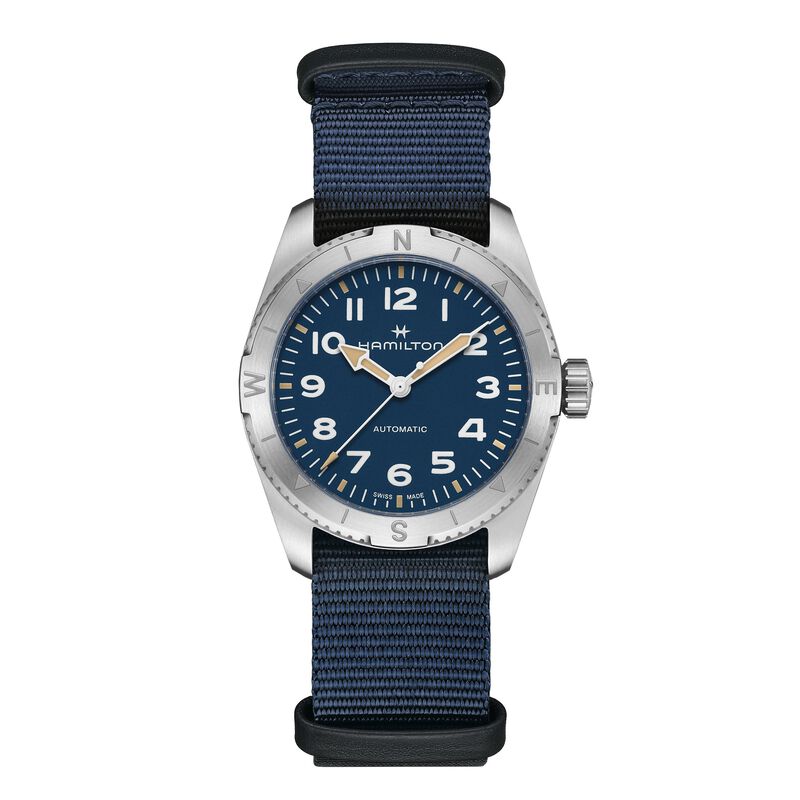 Hamilton Khaki Field Expedition Auto Watch Blue Dial, 37mm image number 0