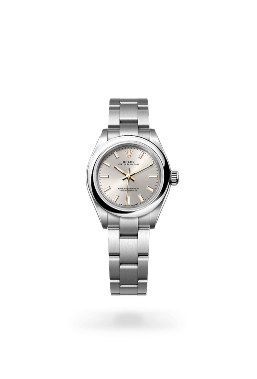 rolex oyster perpetual in oystersteel, m276200-0001 - ben bridge