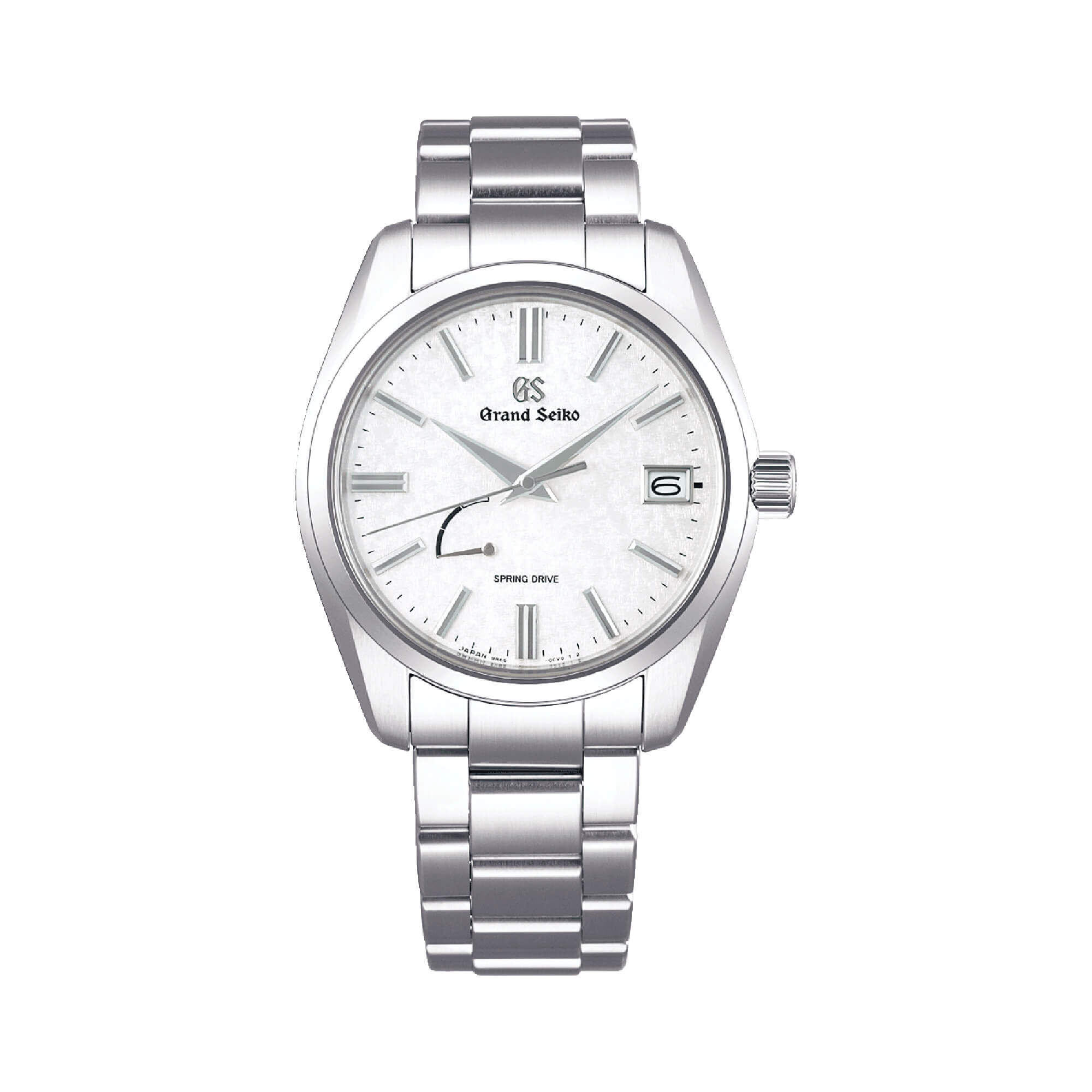 Grand Seiko Heritage Collection Watch White Dial Steel Bracelet