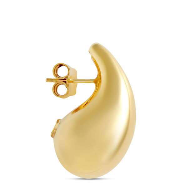 Toscano Teardrop Stud Earrings, 14K Yellow Gold