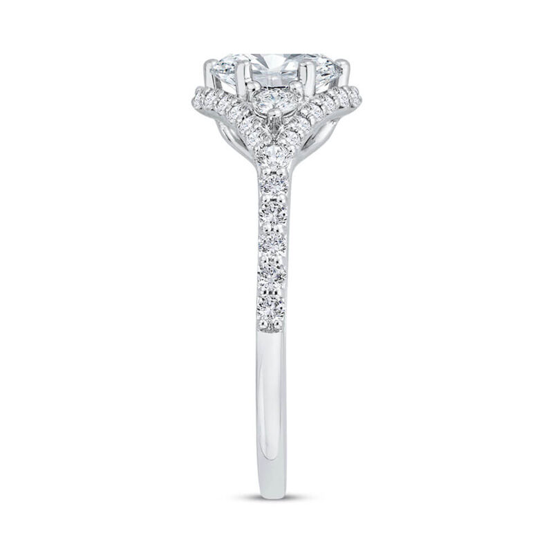 Bella Ponte 6-Prong Diamond Engagement Ring Setting 14K