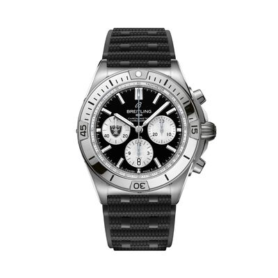 Breitling Chronomat Las Vegas Raiders Black Dial Watch, 42mm