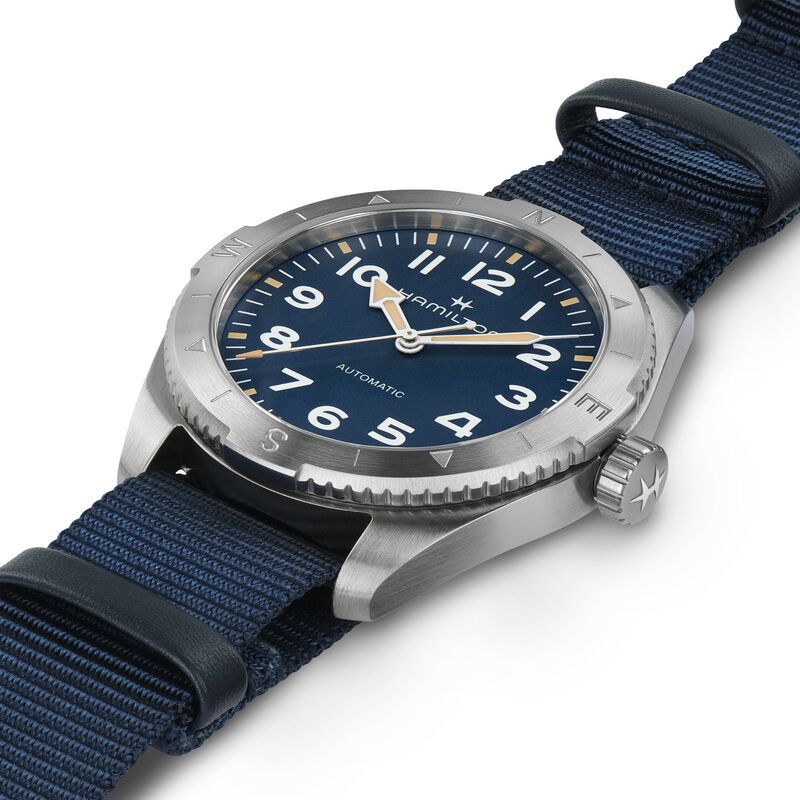 Hamilton Khaki Field Expedition Auto Watch Blue Dial, 41mm image number 1