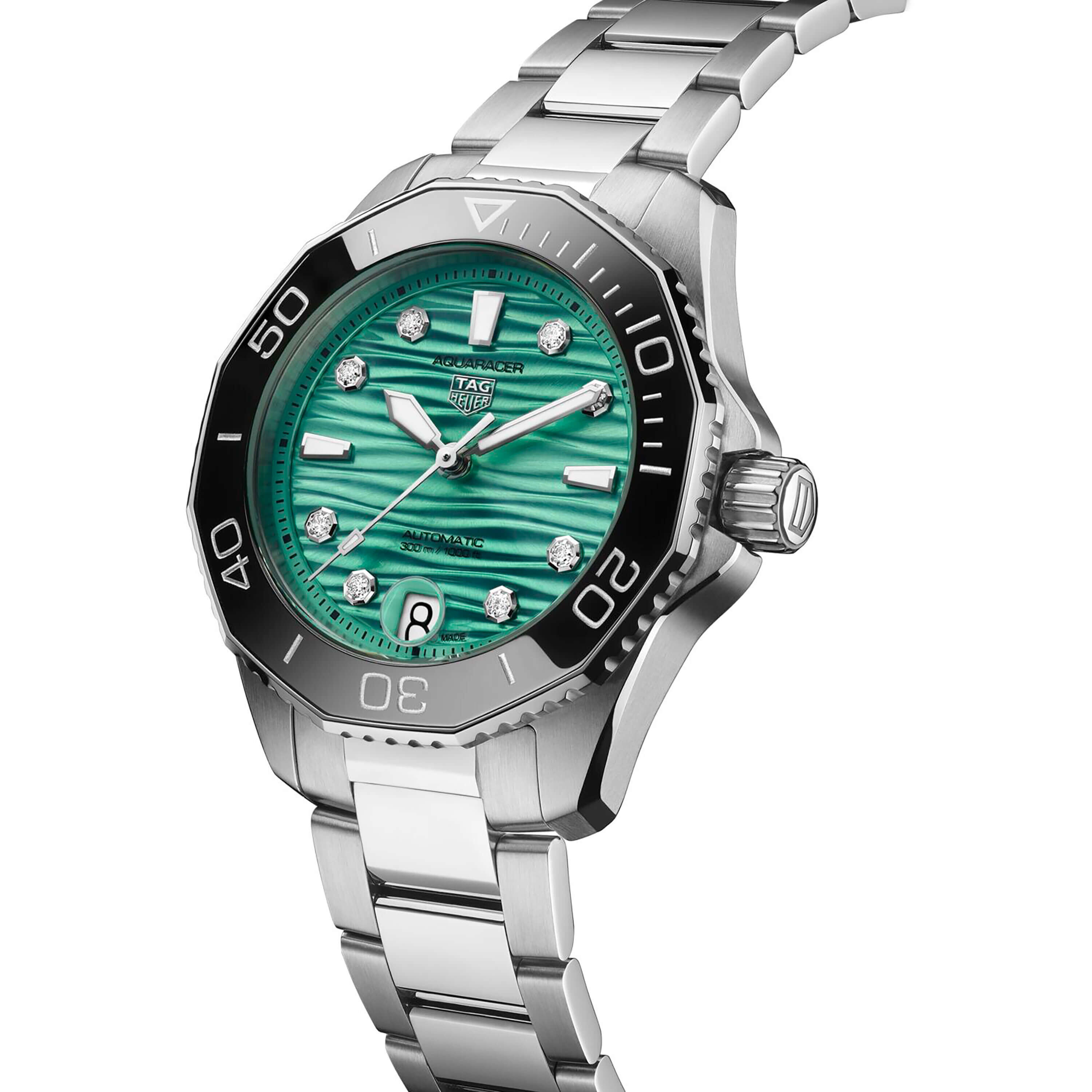 Tag heuer discount aquaracer 300m diamonds