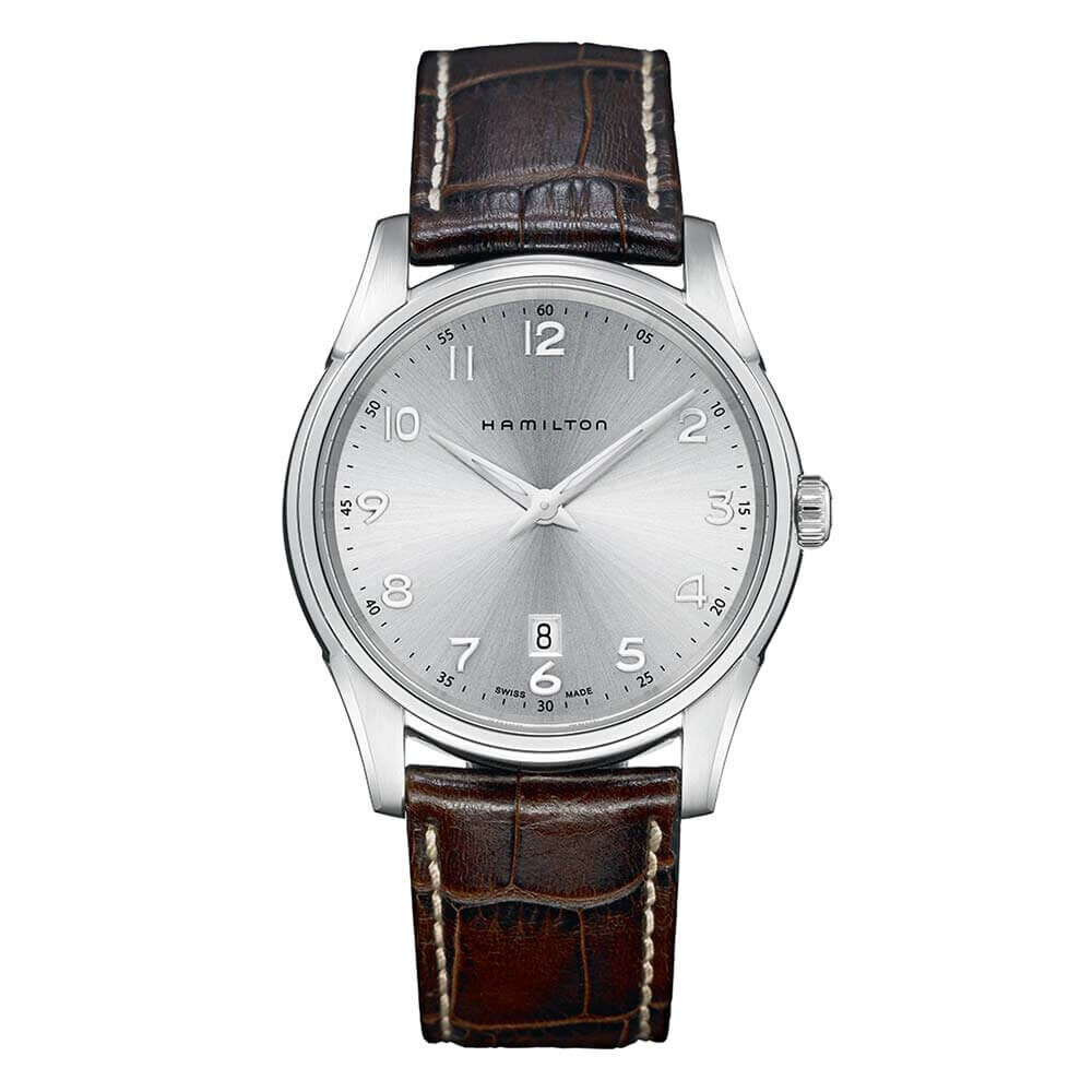 Hamilton Jazzmaster Thinline Quartz Silver Dial Watch