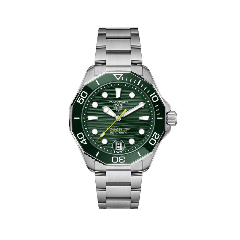 TAG Heuer Aquaracer Professional 300 Green Dial, Stainless Steel Watch, 42mm image number 0