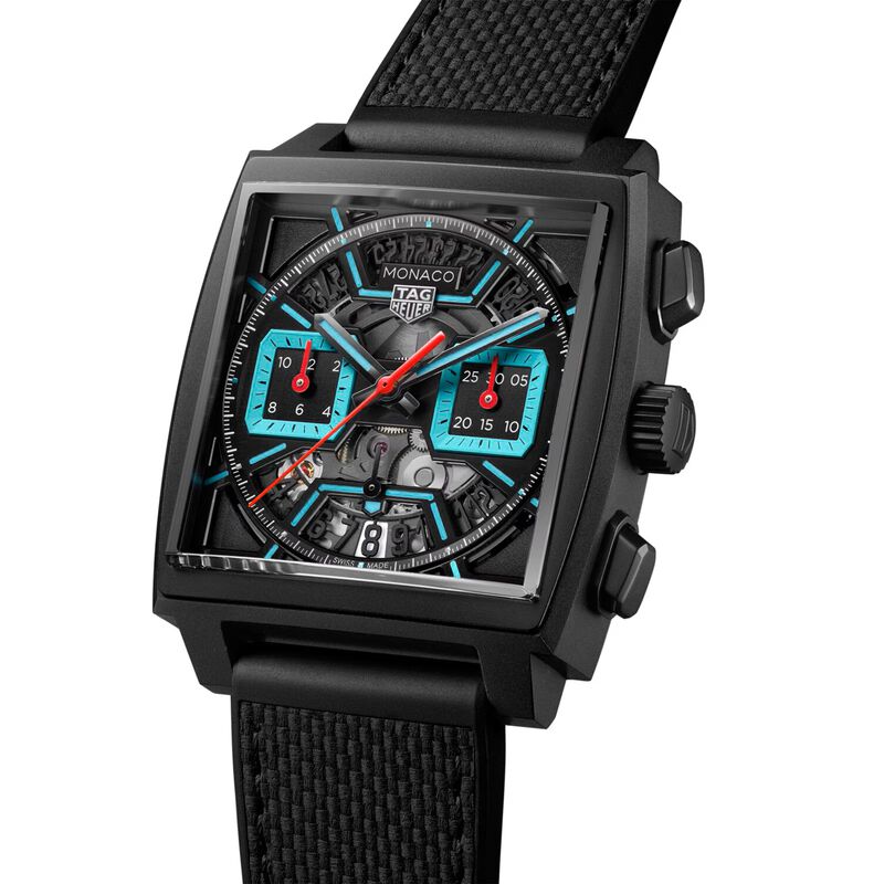 TAG Heuer Monaco Chronograph Black Dial, 39mm image number 1