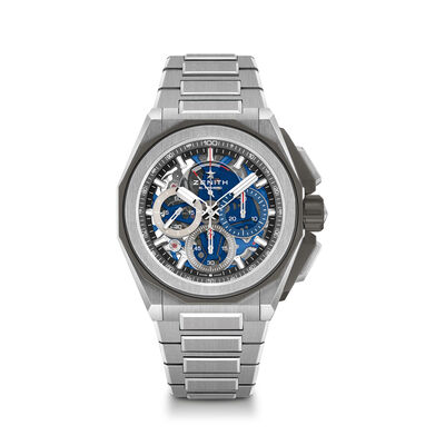 Zenith Defy Extreme Skeleton Dial Metal Strap Men's Watch, 45mm