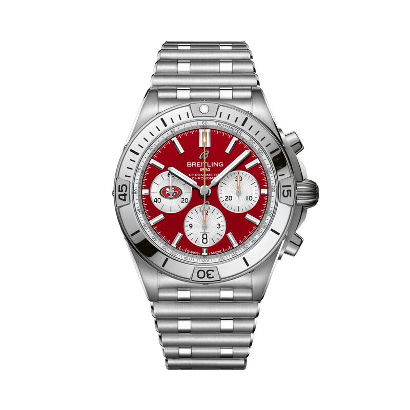 Breitling Chronomat San Francisco 49ers Red Dial Watch, 42mm image number 0