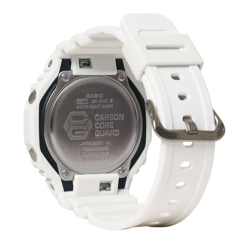 G-Shock Analog-Digital White Dial, 45mm image number 1