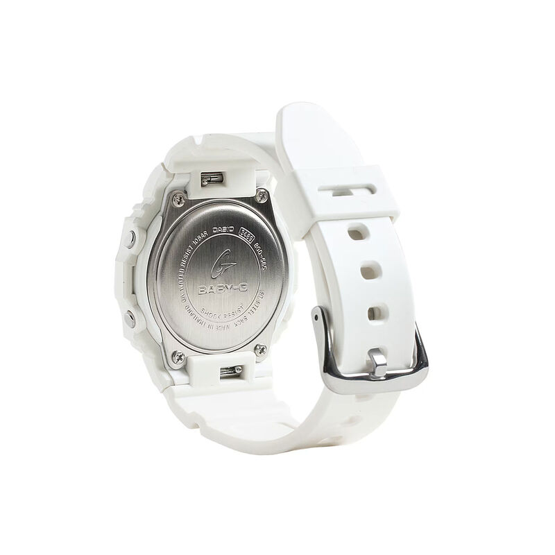 Casio Baby-G White Digital Classic Digital Dial Watch image number 2