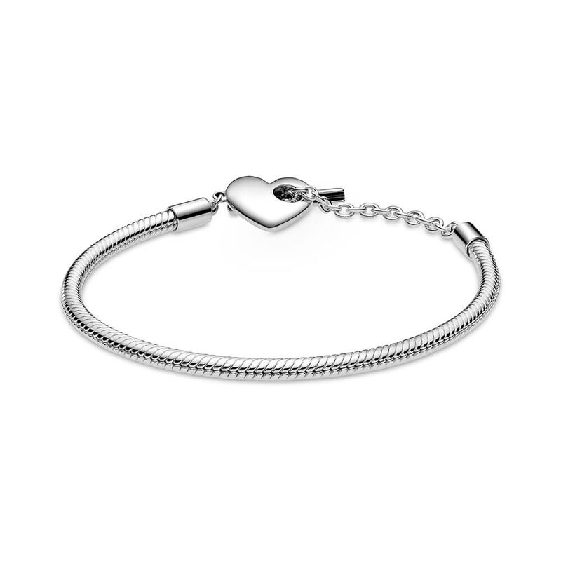 Pandora Moments T-Bar Snake Chain Bracelet