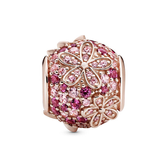 Pandora Rose™ Pink Pavé Daisy Flower Crystal Charm - 788797C01 | Ben