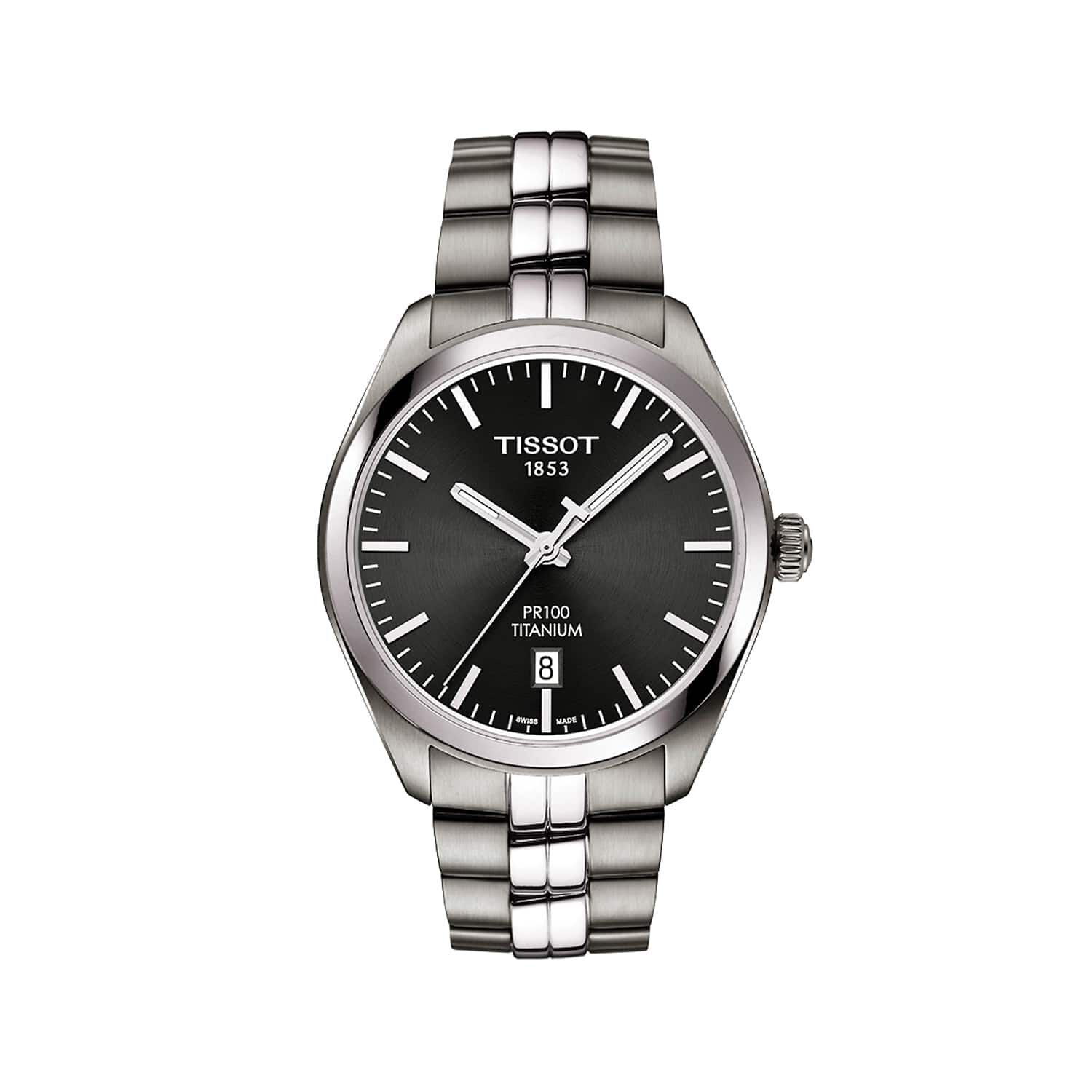 Tissot PR 100 Titanium Anthracite Dial Quartz Watch, 39mm