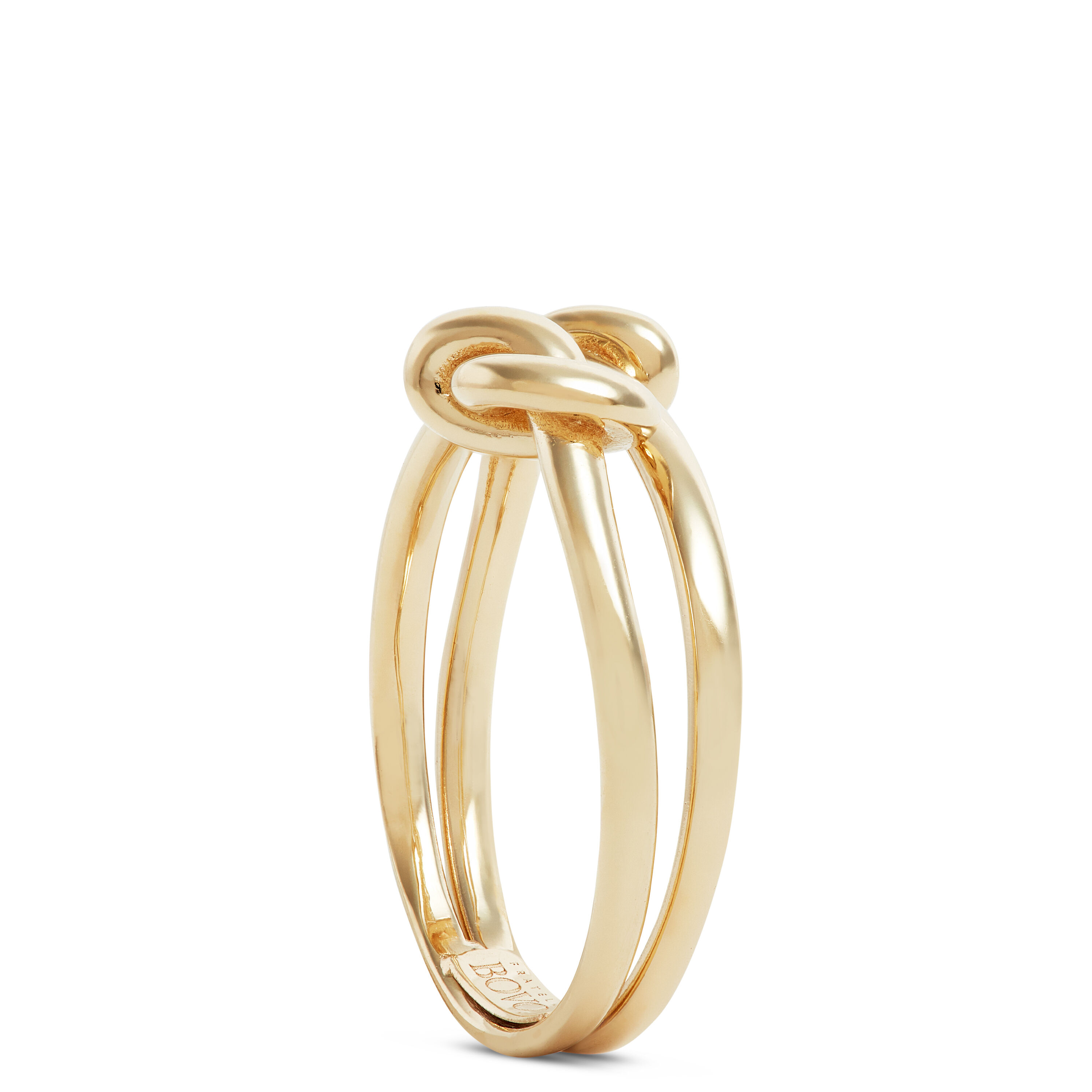 Double knot clearance ring