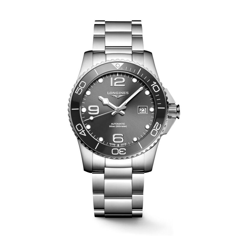 Longines HydroConquest Watch Sunray Grey Dial, 41mm image number 0