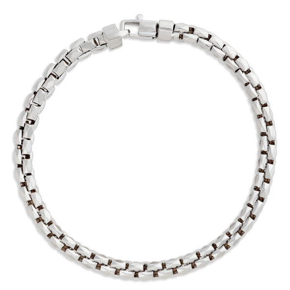 Toscano 8.5-Inch Diamante Link Bracelet, 14K White Gold