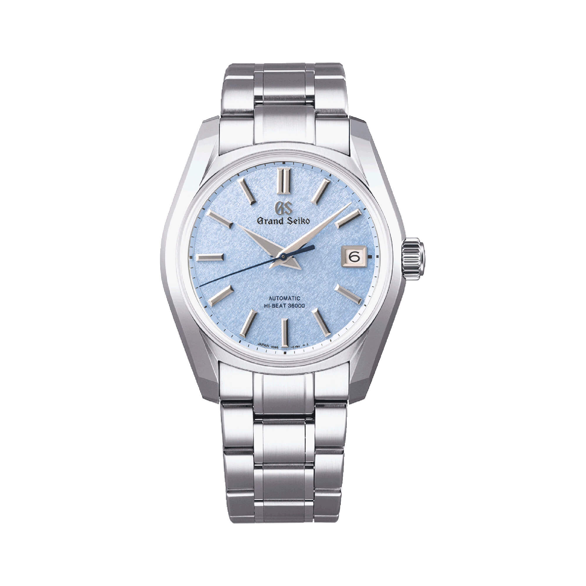 Grand Seiko Heritage Collection Watch Blue Dial Steel Bracelet 
