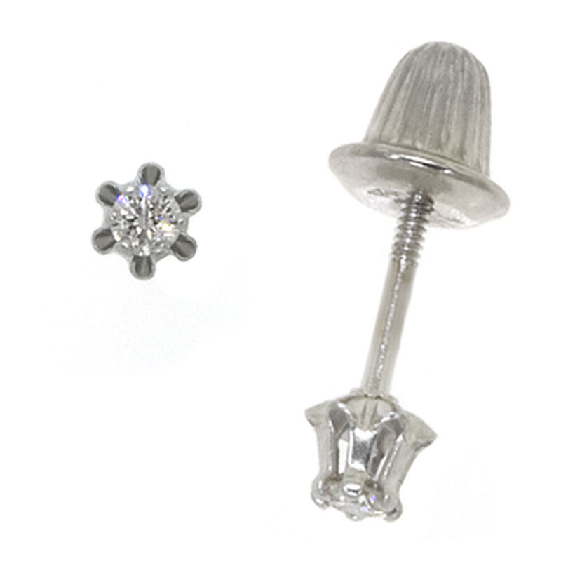 diamond earrings for babies