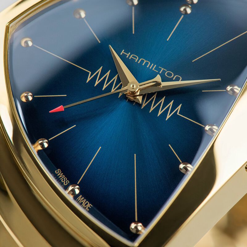 Hamilton Ventura Quartz Watch Blue Dial, 32mm image number 2