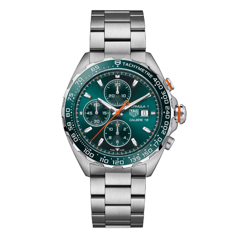 TAG Heuer Formula 1 Chronograph Green Dial, 44mm image number 0