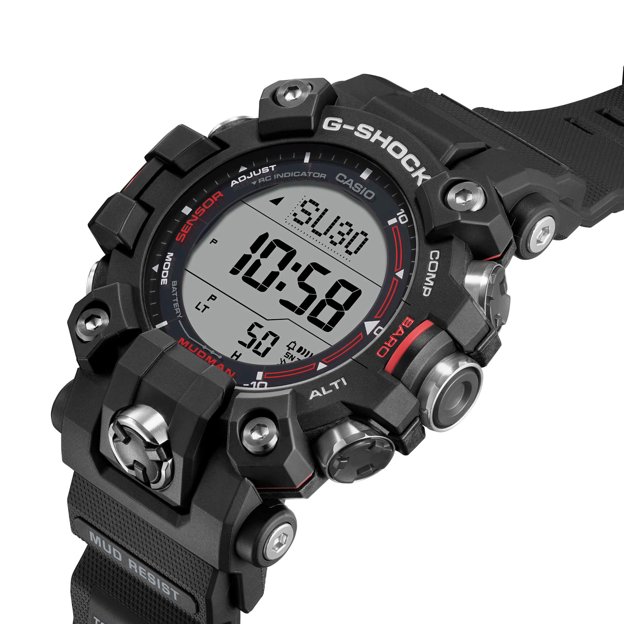 G-Shock Master of G - Land Mudman Watch Black Resin Case and Strap