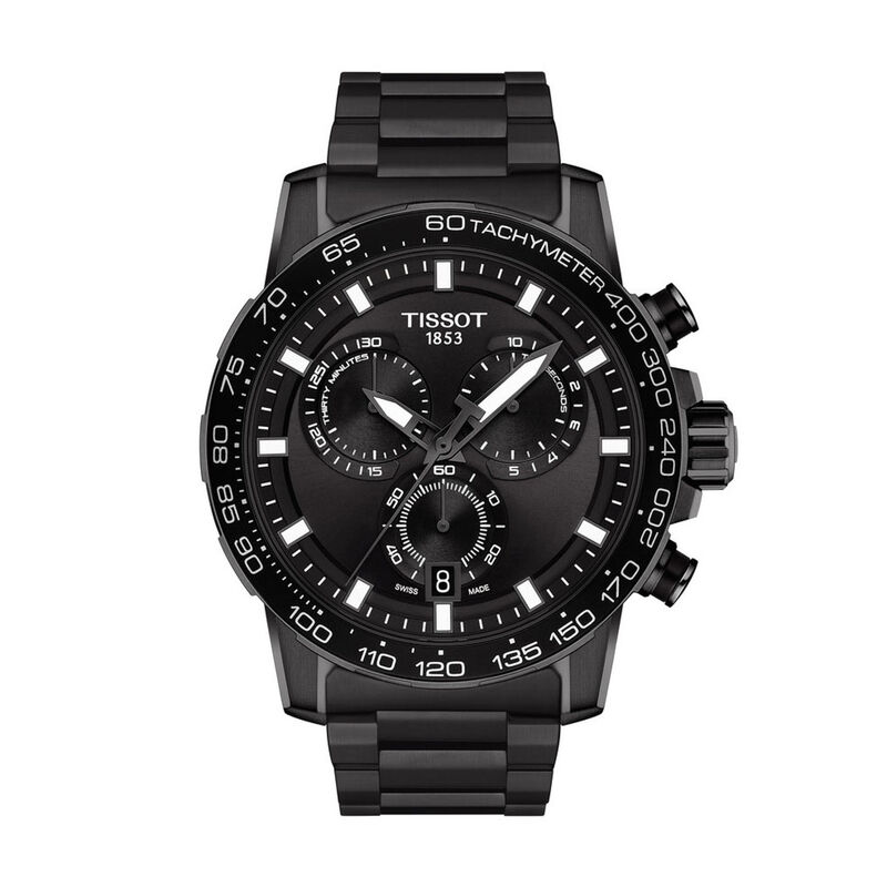 Tissot Super Sport Chrono Black Dial, 45.5mm image number 0