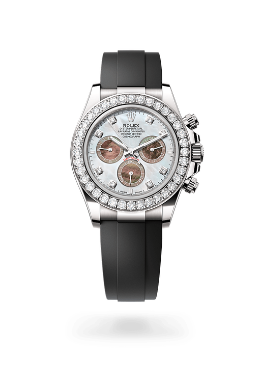 rolex cosmograph daytona in 18 kt white gold, m126589rbr-0001 - ben bridge