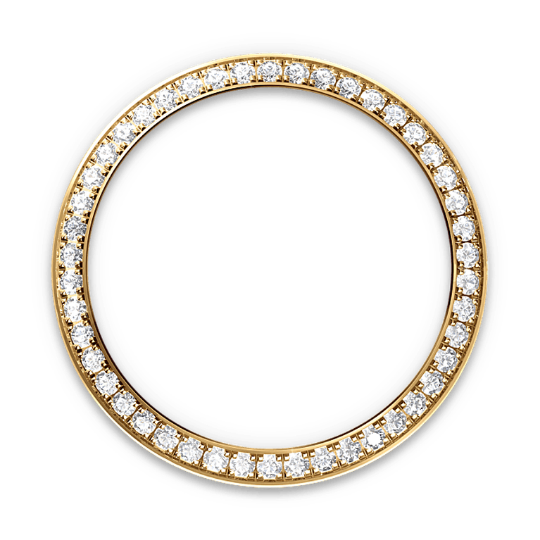 Diamond-set bezel