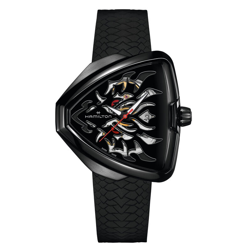 Hamilton Ventura Elvis80 Skeleton Auto Watch Black Dial, 42mm image number 0