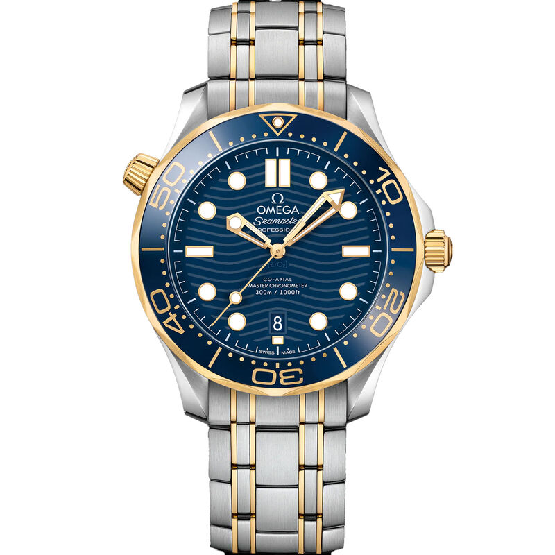 OMEGA Diver 300M Seamaster Steel Blue Dial Watch, 42mm image number 0