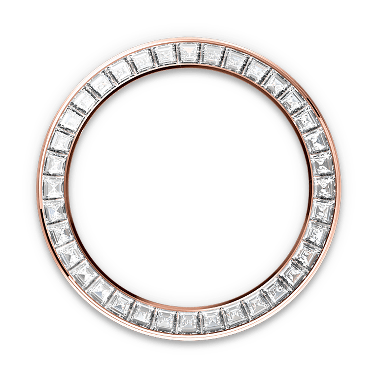 Diamond-set bezel