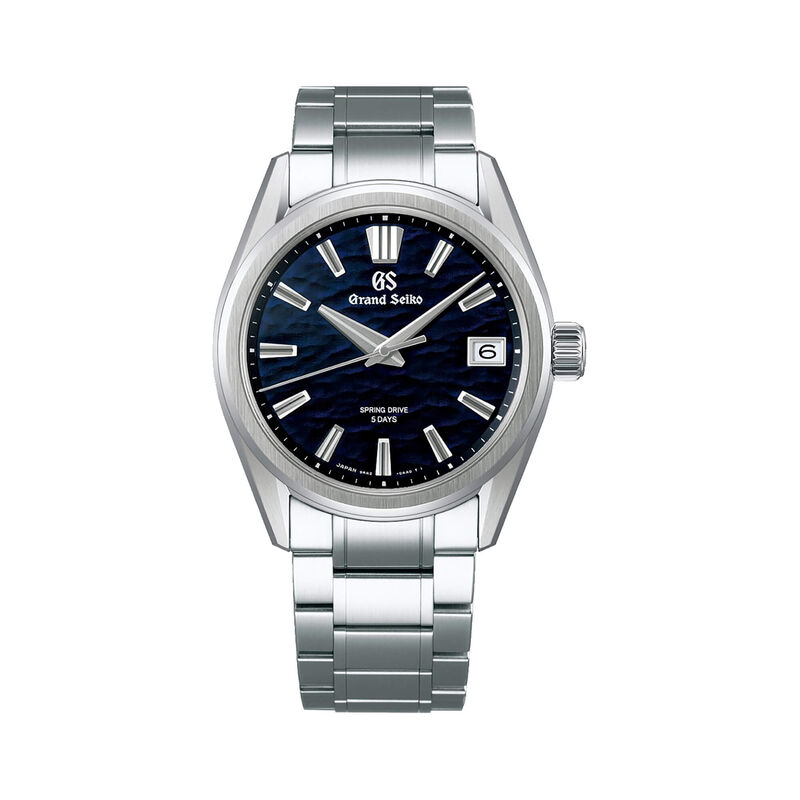 Grand Seiko Evolution 9 Collectio Watch Blue Dial Steel Bracelet, 40mm image number 0
