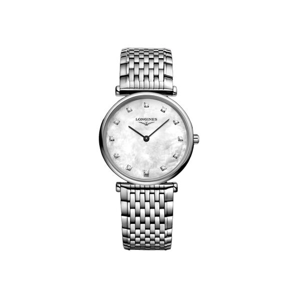 La Grande Classique De Longines White Mother-of-Pearl Dial Watch, 29mm
