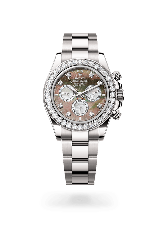 rolex cosmograph daytona in 18 kt white gold, m126579rbr-0001 - ben bridge