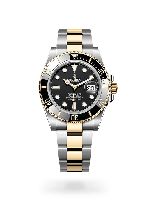 rolex submariner in yellow rolesor - combination of
                oystersteel and yellow gold, m126613ln-0002 - ben bridge