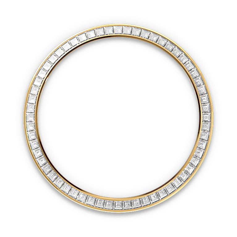 Diamond-set bezel