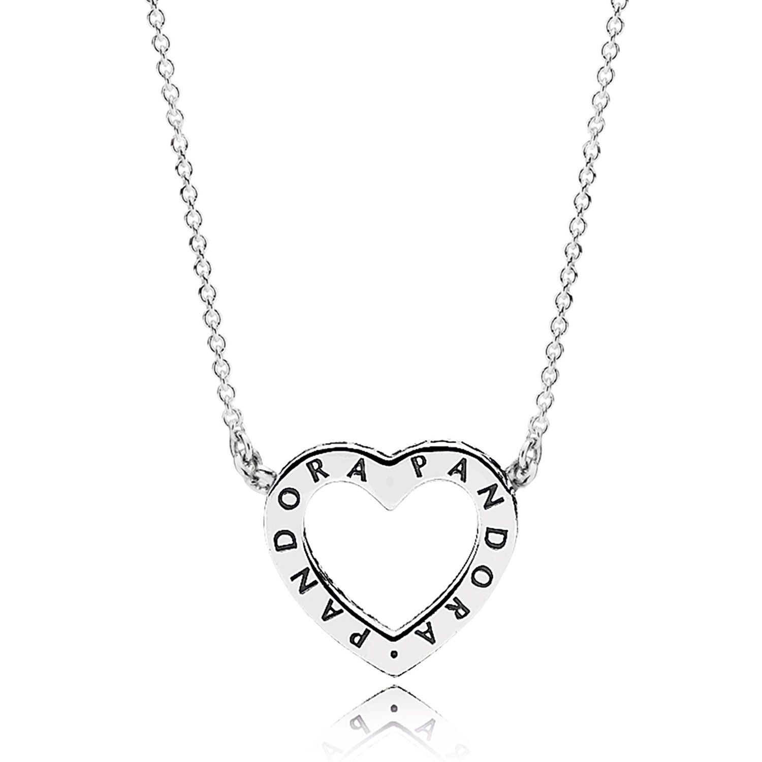 Pandora Loving Hearts CZ Necklace