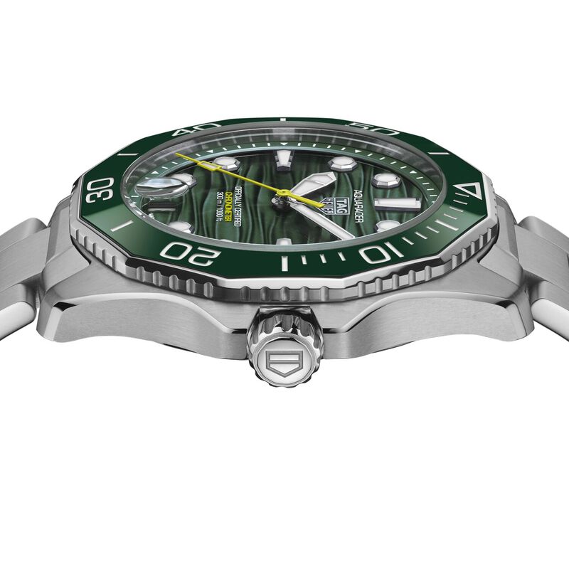 TAG Heuer Aquaracer Professional 300 Green Dial, Stainless Steel Watch, 42mm image number 2