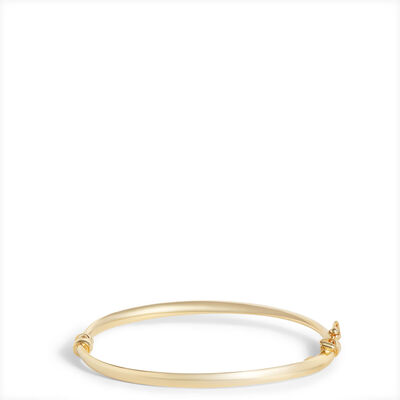 Toscano Baby Bangle Bracelet, 14K Yellow Gold