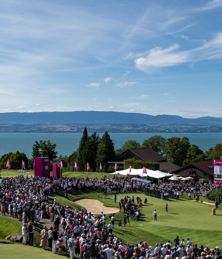 Rolex and The Amundi Evian Championship - Ben Bridge |  18th Green