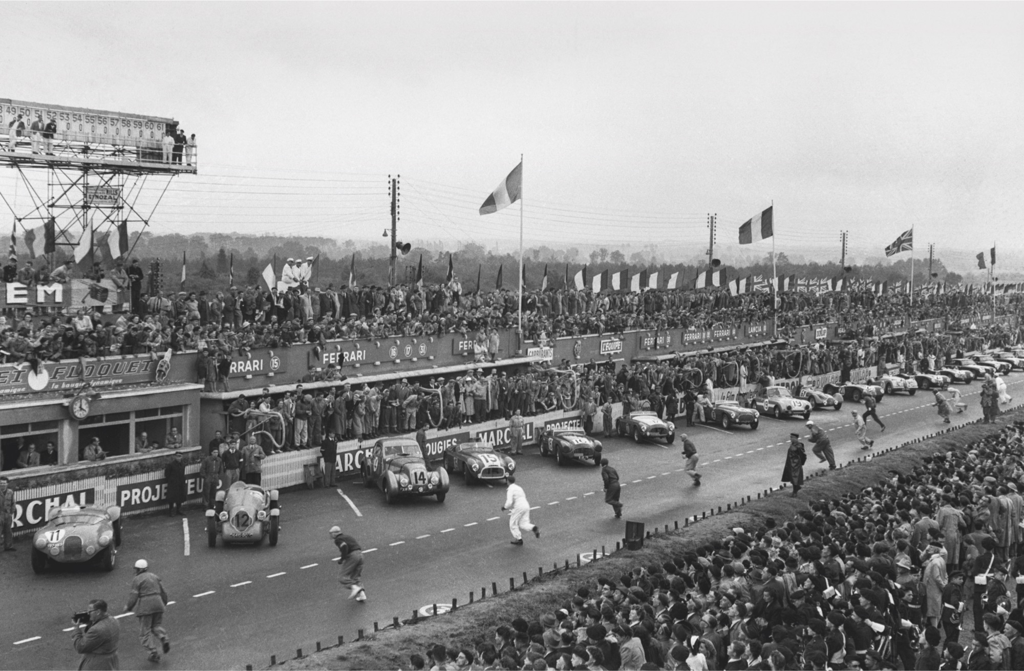 Rolex and the Le Mans - Ben Bridge | 1951 Le Mans Race Track