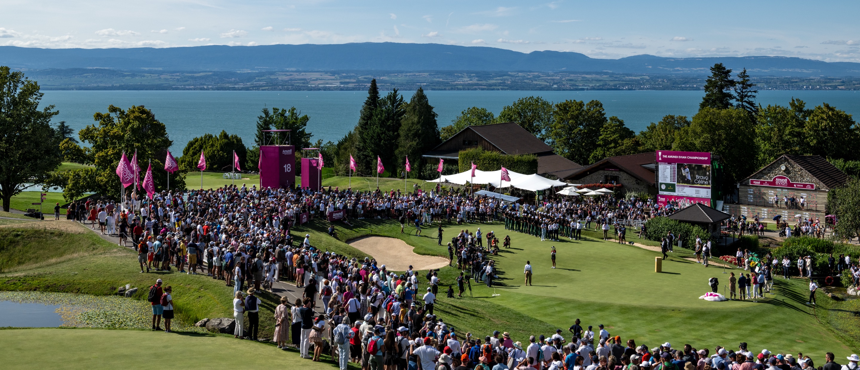 Rolex and The Amundi Evian Championship - Ben Bridge |  18th Green